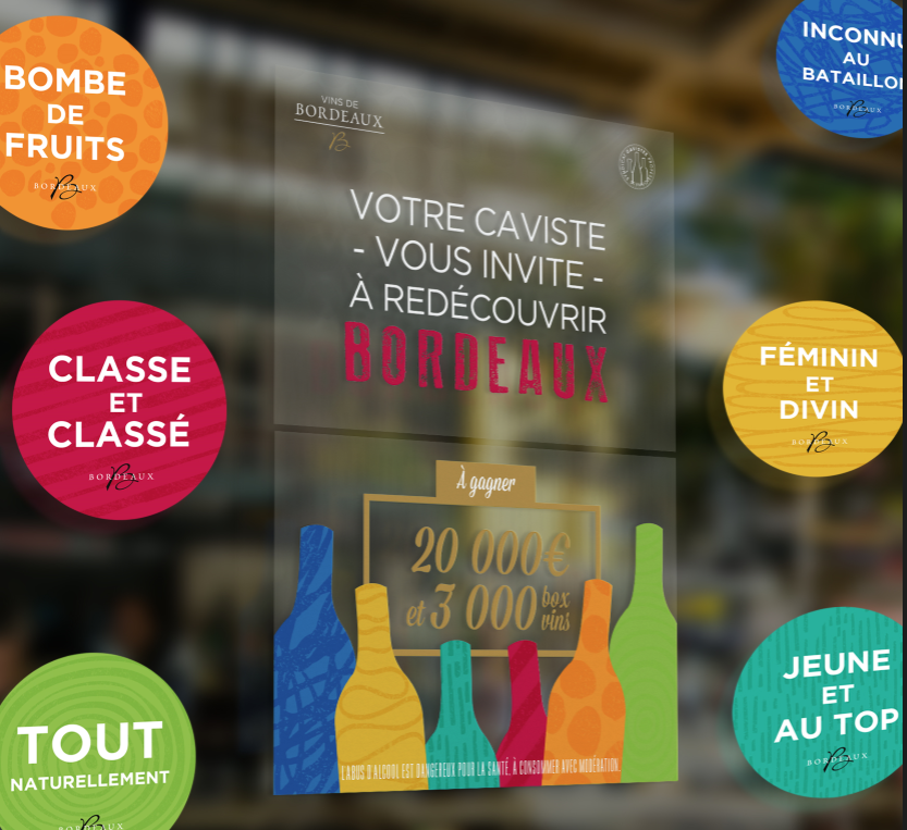 Stickers vitrine Operation Bdx Cavistes 2017 Stickers vitrine Operation Bdx Cavistes 2017