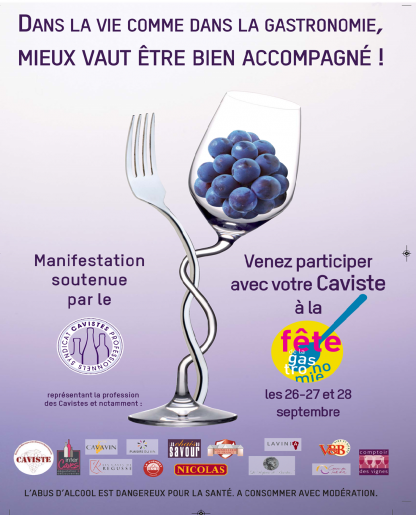 Affiche fête de la gastronomie 2014