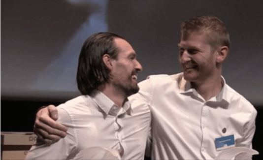 Julien LEPAGE & Matthieu POTIN champions du Concours du meilleur Caviste de france 2020 creditphotos G Avé